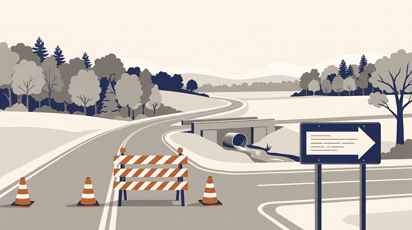 Highway 172 in Union County set to close Sept. 23-24