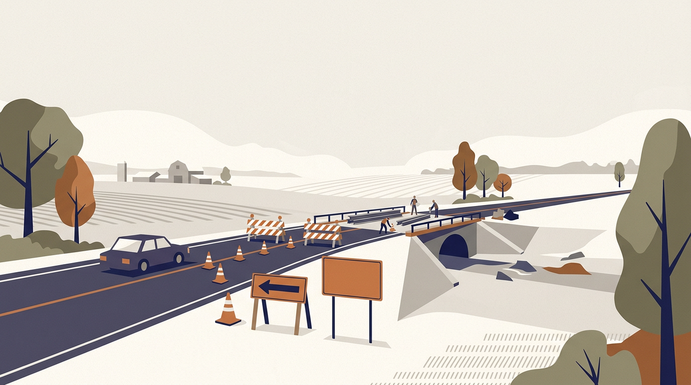 Peace Road section in Sycamore to close for bridge work