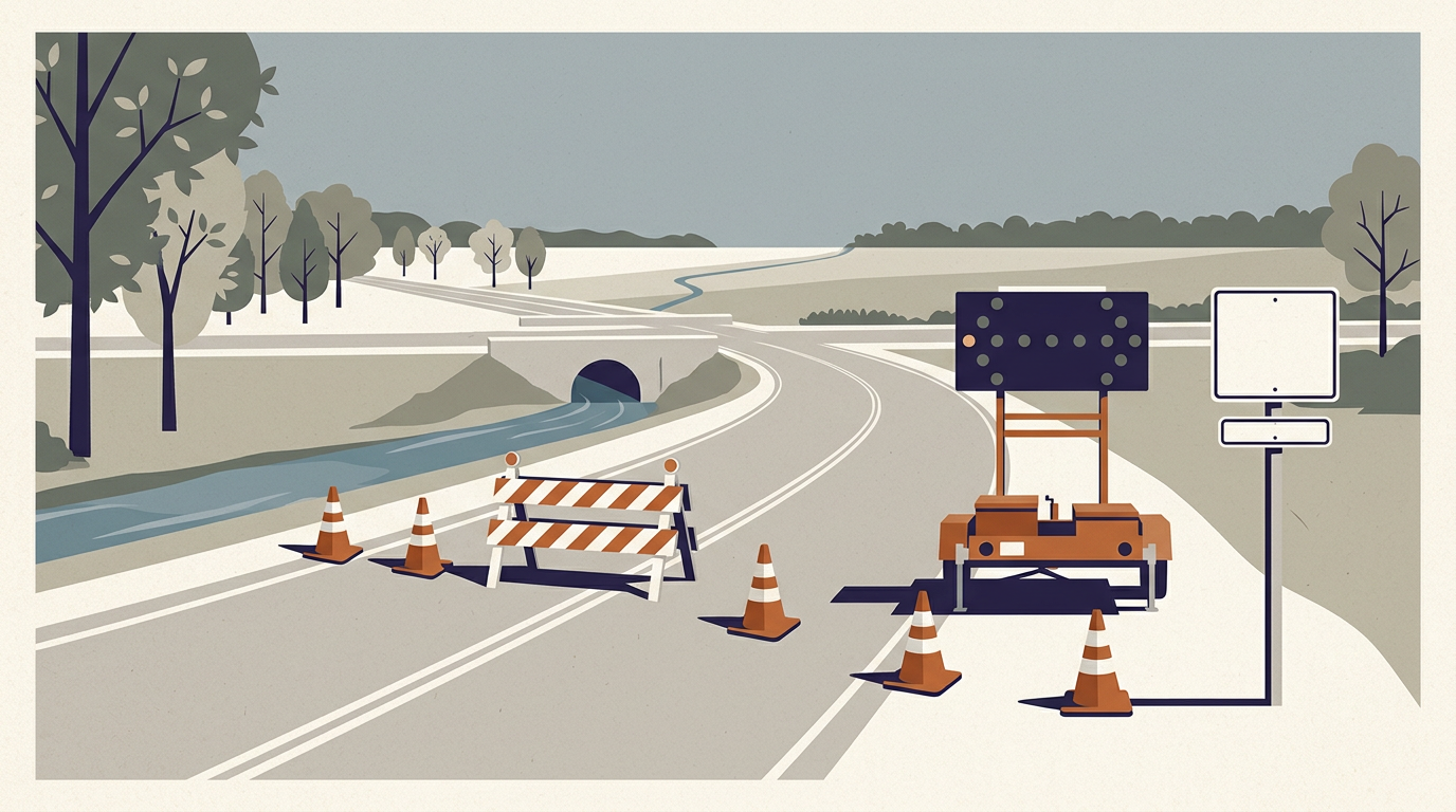 Closure planned for State Road 164 in Dubois County