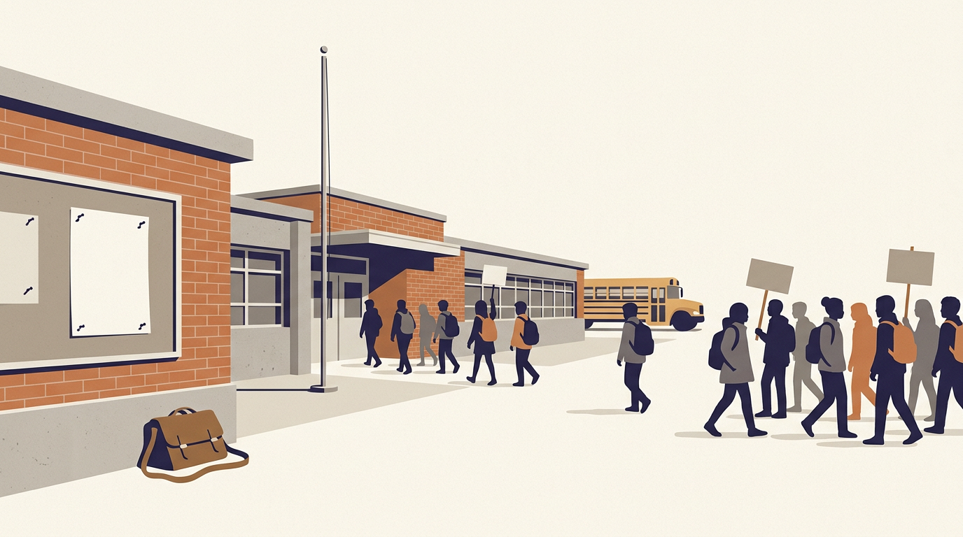 Greeley students walk out and march to protest ICE